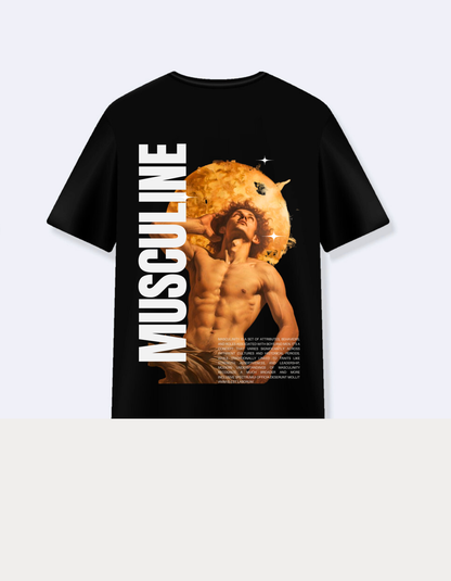 Tragg Masculine Greek God Oversized T-shirt